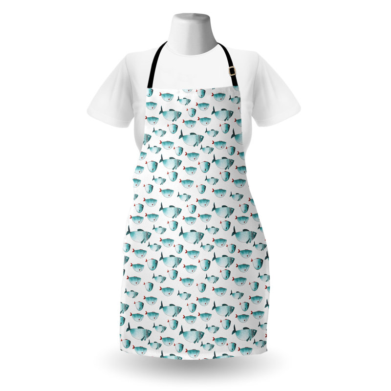 No Pattern Bib Apron