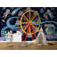 Papier peint de la grande roue de l'astronaute-845326721-845326723