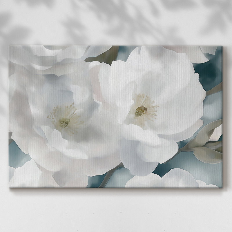 Série florale-XXIII - Cavas enveloppés de galerie, 18 x 27