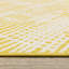 Tapis intérieur / extérieur jaune / ivoire Sherley-1797194611