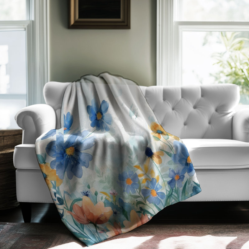 Throw Blanket, 60" L x 50" W