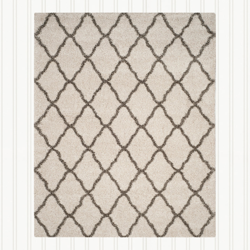 Darrol Hudson Shag Performance Geometric Rug, Rectangle 3' x 5'