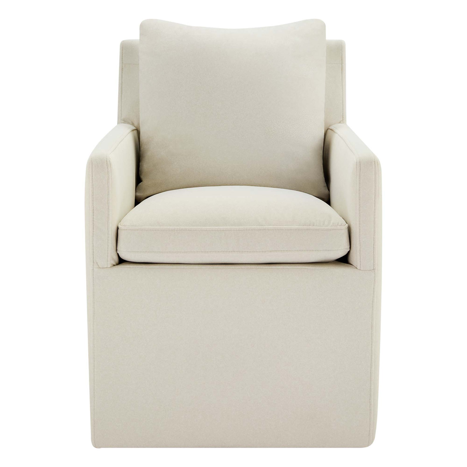 Alayaa Dining Armchair, Velvet Vesper Nature
