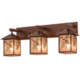 Rustic Lodge 3 - Light Vanity Light
