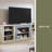Large TV Desk Storage Rack With Faux Stacked Stone Surround,Media Console Table With Large Storage Cabinet,Modern TV Media Entertaionment Stand-1334393144-1330214319-1313959029