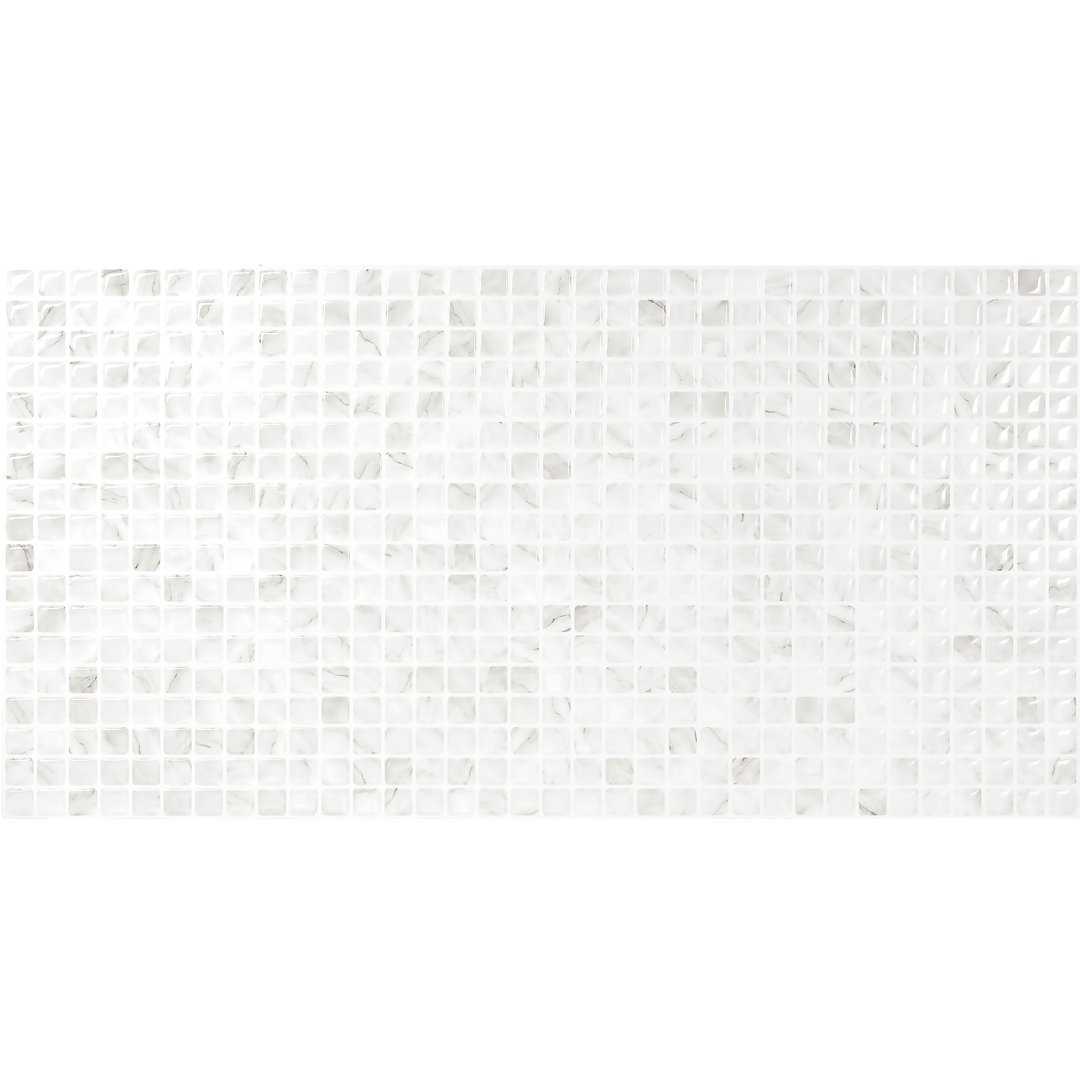 Peel and Stick Gel Backsplash Tile Blok 12" x 22" (Set of 2) Smart Tiles