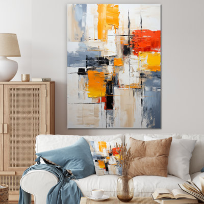 Deconstructed Colorfields Minimal Abstract - Abstract Painting Wall Art