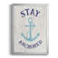 Toile encadrée de qualité supérieure Stay Anchored - prête à être accrochée-1213065572-1213065577