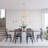 6 - Light Dimmable Sphere Chandelier