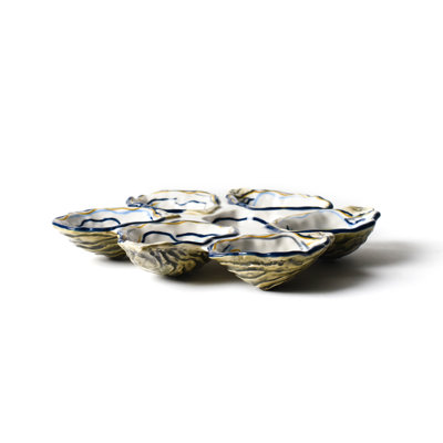 Coton Colors By Laura Johnson Ceramic Divided Serving Dish