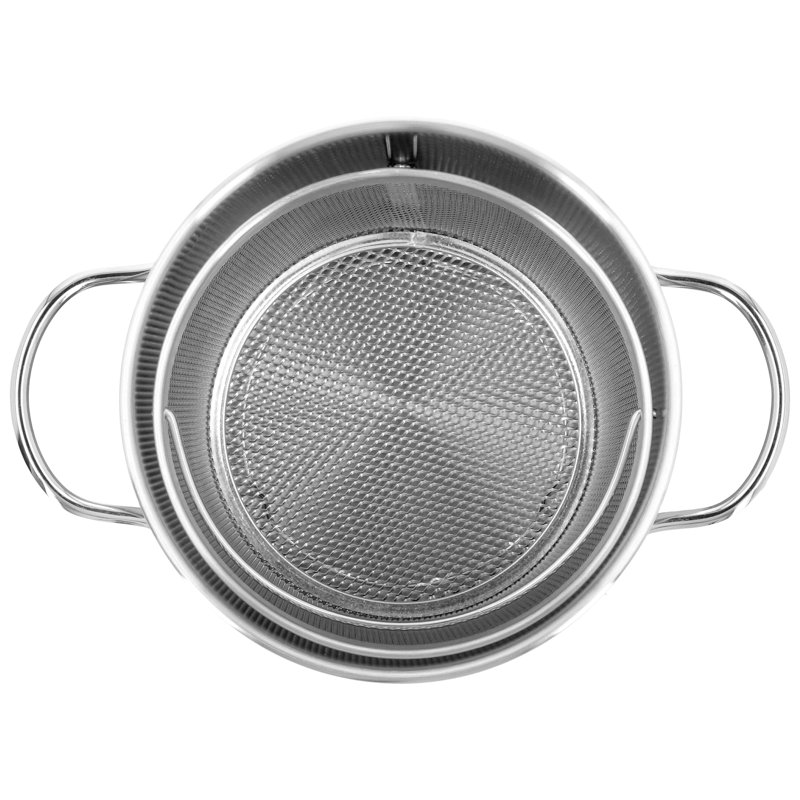 Demeyere 4.8-Quart Stainless Steel Asparagus and Pasta Cooker Set