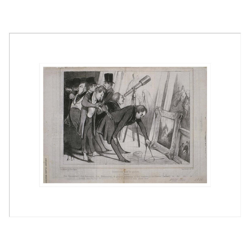Célèbre Jury de peinture par Honoré Daumier, H 13,57 po x l 16,75 po
