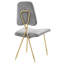 Chaise d'appoint rembourrée Ponder-1105080281