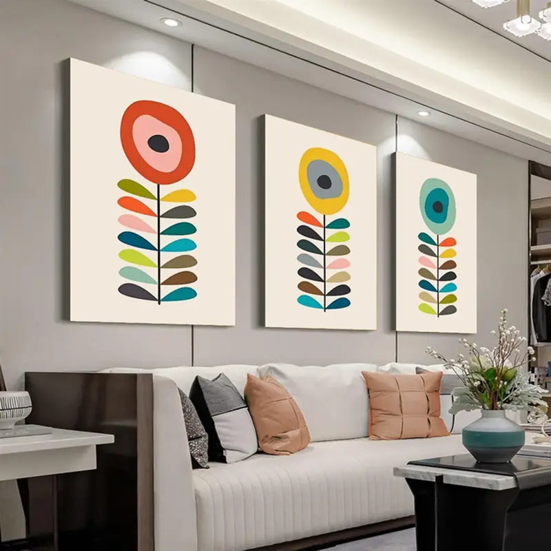 3 Piece Wrapped Canvas Painting