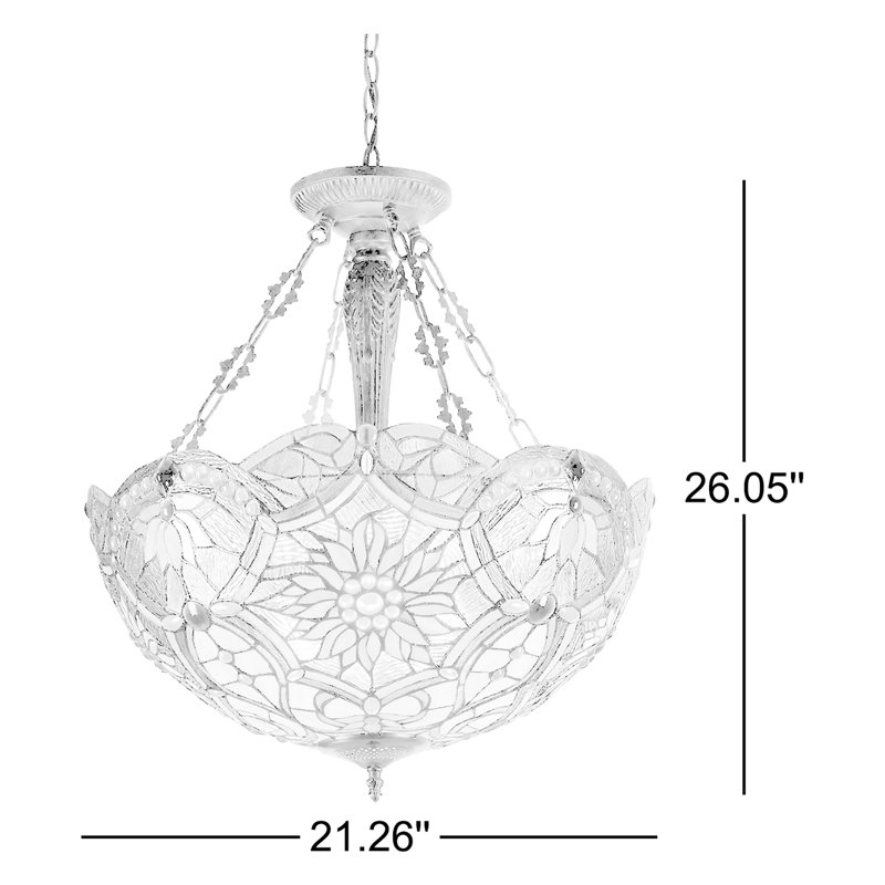 Laurie 3 - Light Antique Bronze Single Pendant