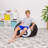 Bean Bag Chair for Kids, Teens, and Adults - Filled with Soft Beads, Includes Removable and Machine Washable Cover - Multiple Colors, Sizes and Fabrics including Soft Nylon & Canvas with Patterns-1783239231-1785356750