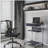 Rolling Laptop Cart with Storage, 