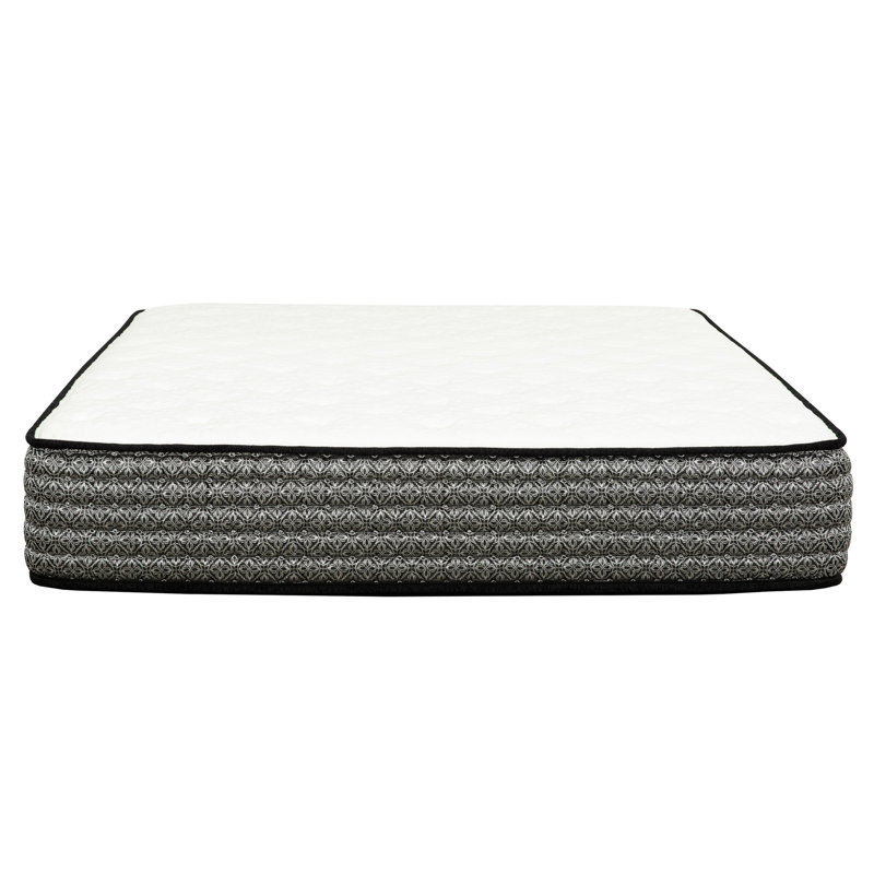 Grand matelas 12 po avec mousse à mémoire de forme gélifiée pour un soutien optimal au sommeil et matelas à ressorts ensachés, grand, une nuit de qualité supérieure