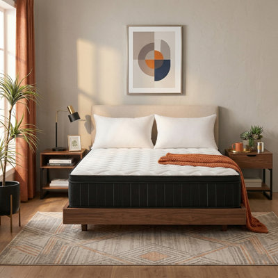 12 Inch Hybrid Mattress Spring Gel Memory Foam Mattresses, Mattress in A Box