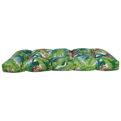 Patterned Outdoor Seat Cushion by Bayou Breeze