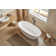 70.87'' x 32.28'' Freestanding Soaking Solid Surface Bathtub