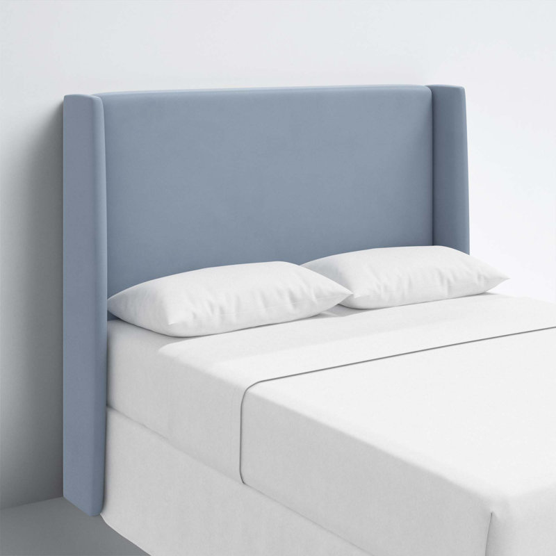 Wilburg Faine Headboard, Classic Ocean Velvet, Full