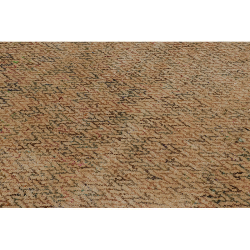 Modern One-of-a-Kind 9'0X12'0 Hand Knotted Area Rug