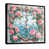 Toile avec cadre flottant noir sélectionné