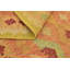 Tapis en laine orange 3 pi 2 po x 5 pi 2 po one-of-kind à la main noué la new age Elland