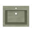 Natoma 24" Wall-Mounted Concrete Rectangular Bathroom Sink-32892522-32892561