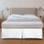 Jupe de lit de 16 po avec jupes de lit en microfibre brossée plissée-24825979-24825983