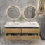 Ensemble de meuble-lavabo double 70 po-1547879106