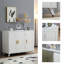Buffet buffet avec 3 portes et tablettes amovibles
