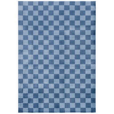 Lavone Performance Checkered Rug