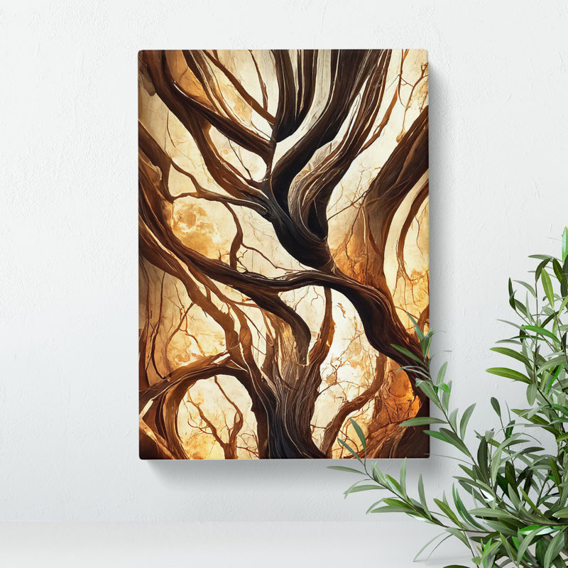 Autumn Tree No.4 - Wrapped Canvas, 76cm H x 50cm W