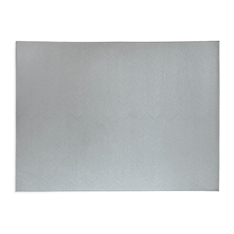 Tapis de bureau léger Chevy, L 3 pi x L 2 pi  , Bleu ardoise