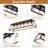 6-Light Metal Flush Mount Rectangular Ceiling Light-478585641-483254897-483254902