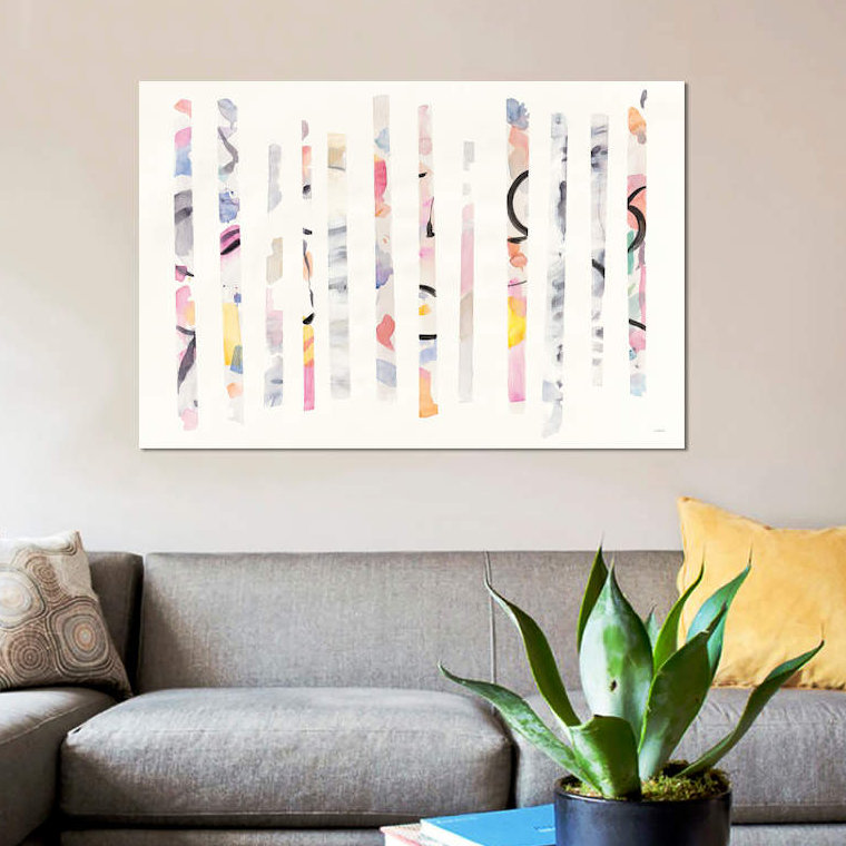 « bonbon bars », impression sur toile, H 8 po x l 12 po x P 0,75 po