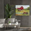 «Rurale rouge grange B» par Jean Plout, art mural sur toile-1845181901