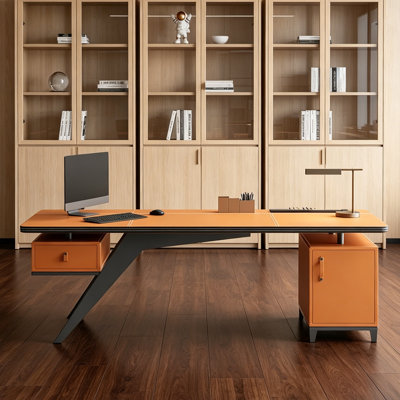 Modern minimalist style study desk