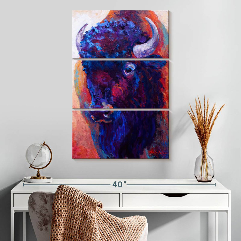 Brampt Thunderhorse, 32" H x 20" W