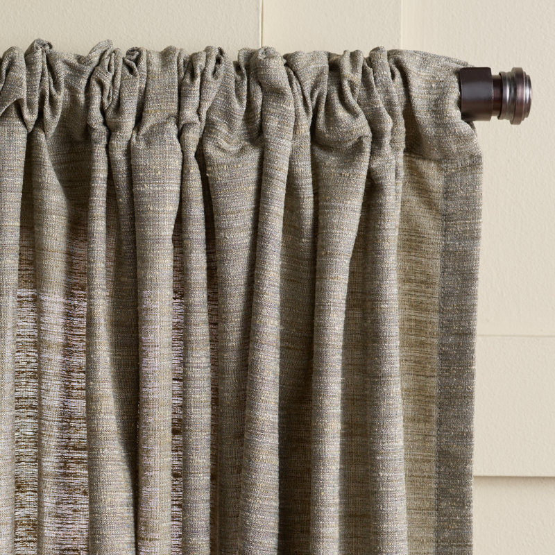 Panneaux de fenêtre Capri, Taupe, L 52 po x L 96 po
