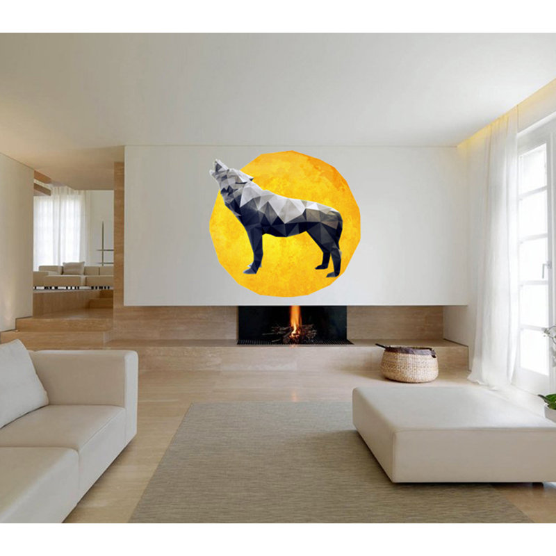 Animals Wall Decal, 33" H x 33" W