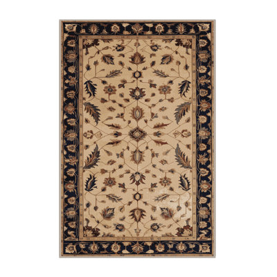 Machine Washable Persian Brown Area Rug
