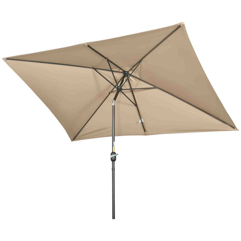 295cm Market Parasol, Khaki