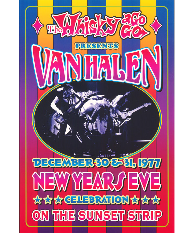Van Halen, new years eve, 1977