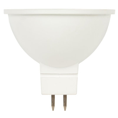 5 watts (35 watts équivalent), éclairage à del mr16, ampoule à intensité variable, transparent (3000k) gu 5.3/base à deux broches