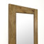 Wyalusing Oak Wood Sliding Barn Door Mirror-1583565735-1583565734