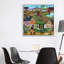 Tulip Frenchie by Connie Collum - Painting on Canvas-701877478-701877498
