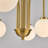 Bradrick 6-Light Dimmable Frosted Glass Sputnik Sphere Chandelier
